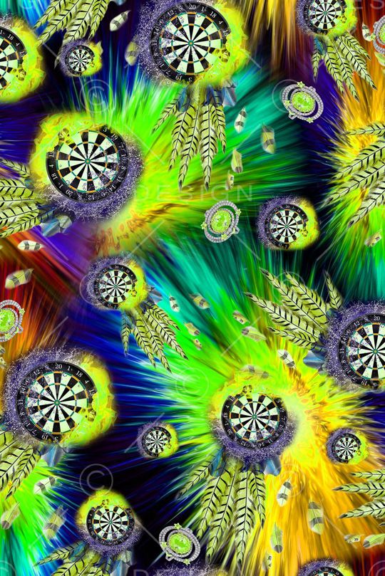 抽象 时尚印花华亿平台图片