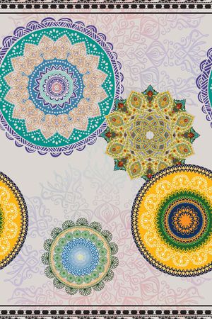 民族风印花华亿平台图片