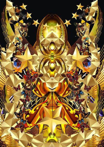 欧美时尚印花华亿平台图片