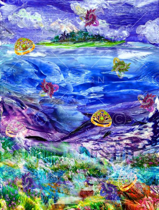 潮流时尚大牌印花华亿平台图片