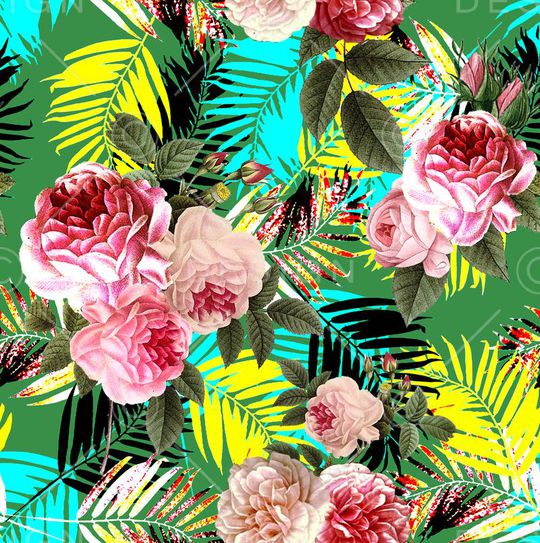 流行时尚印花华亿平台图片