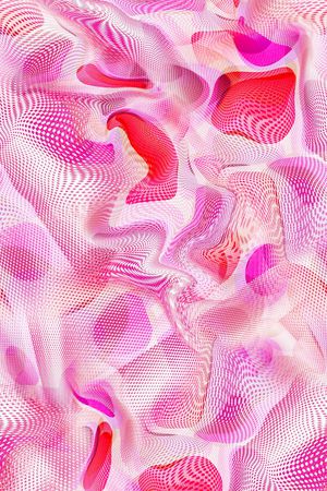 抽象机理印花华亿平台图片