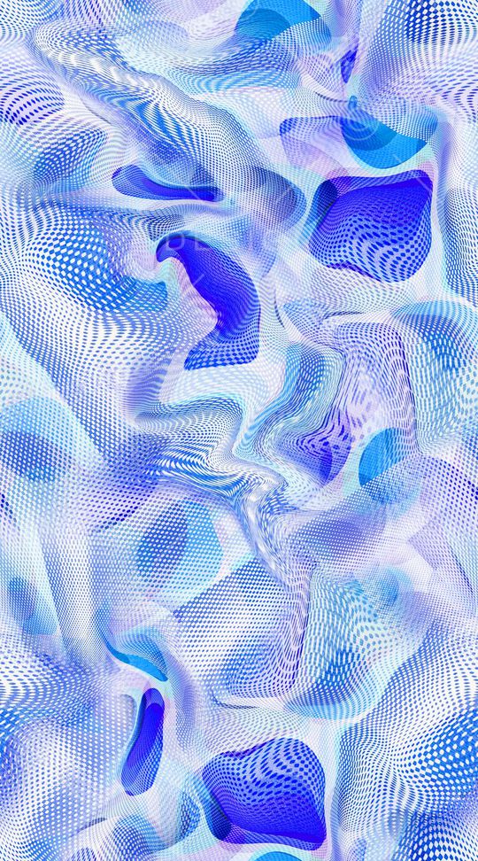 抽象机理印花华亿平台图片