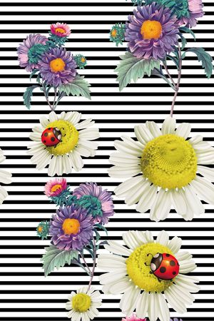 MAX-大牌风格印花华亿平台图片