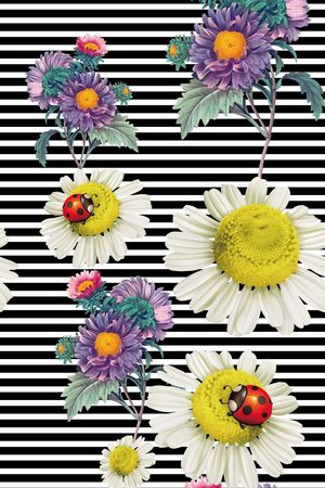 MAX-大牌风格印花华亿平台图片