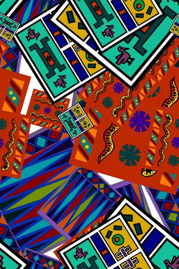 长巾围巾印花华亿平台图片