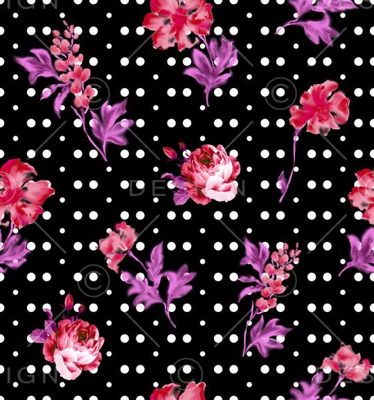 波点印花华亿平台图片