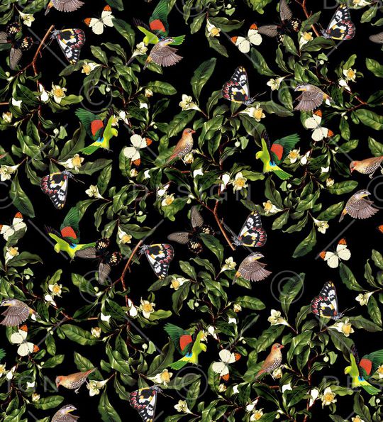 潮流时尚印花华亿平台图片