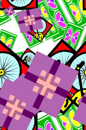 欧式风民族系列印花华亿平台图片