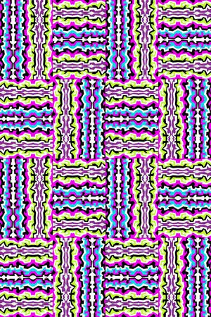 彩色条纹印花华亿平台图片