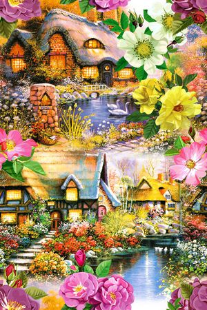 风景印花华亿平台图片