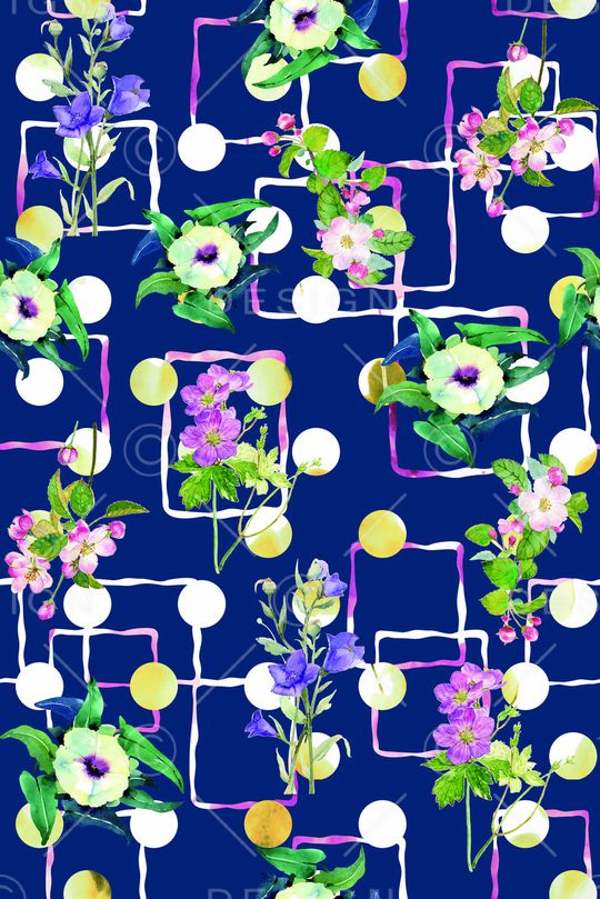 波点印花华亿平台图片