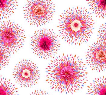 516845-流行时尚潮流靓丽花朵绽放花瓣花卉