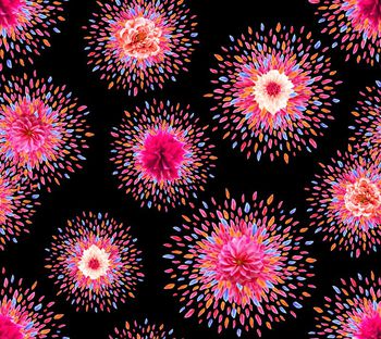 516846-流行时尚潮流靓丽花朵绽放花瓣花卉