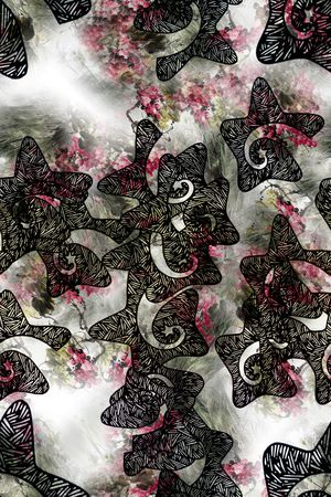 长巾丝巾印花华亿平台图片