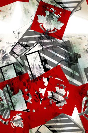 中国风印花华亿平台图片