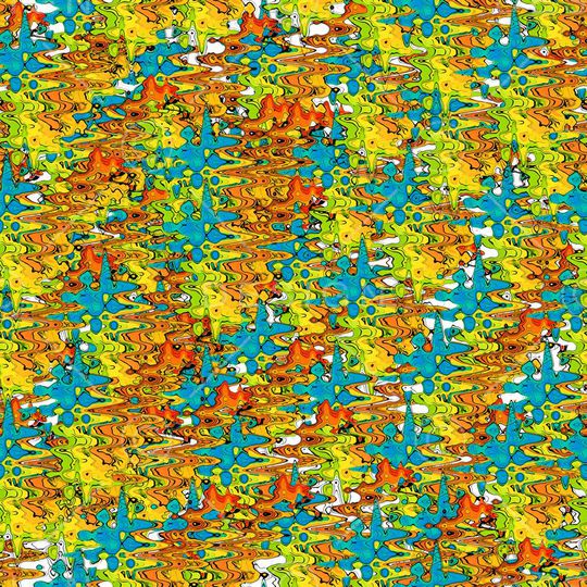 抽象印花华亿平台图片