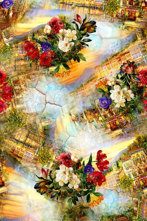 建筑印花华亿平台图片