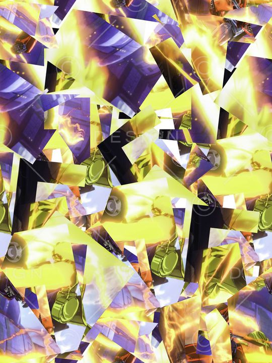 复古印花华亿平台图片