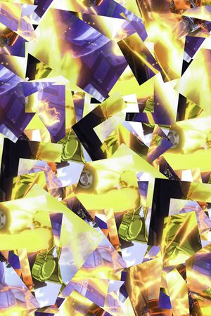 复古印花华亿平台图片