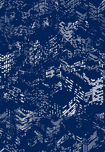 517034-传统印花 城市夜影 男装华亿平台