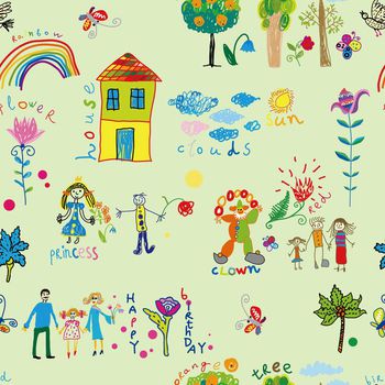 517048-原创时尚大牌房子 人物 大树 字母