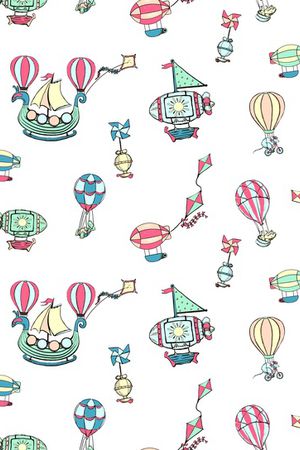 热气球印花华亿平台图片