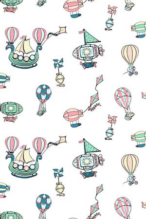 热气球印花华亿平台图片