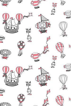 热气球印花华亿平台图片