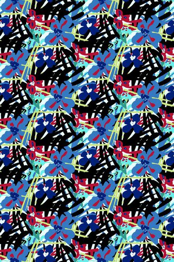 517064-复古 传统花卉 服装 家纺 华亿平台