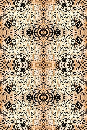 517085-数字 字母 报纸 肌理