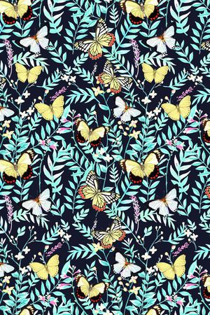 田园 浪漫 女性化印花华亿平台图片