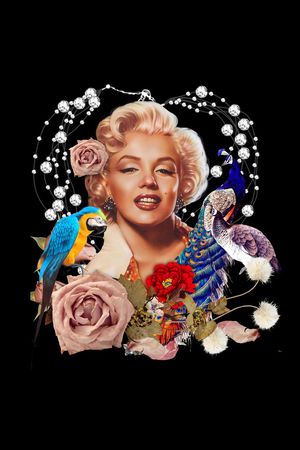 潮流时尚印花华亿平台图片