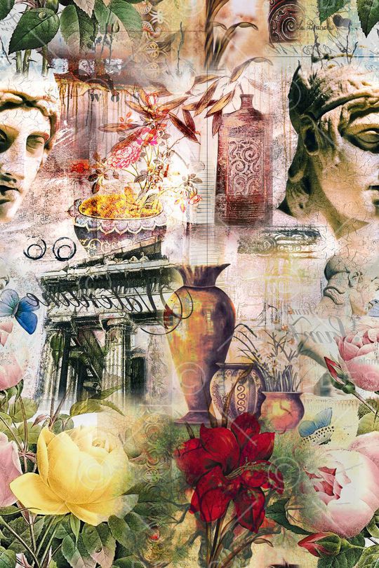 欧美复古印花华亿平台图片