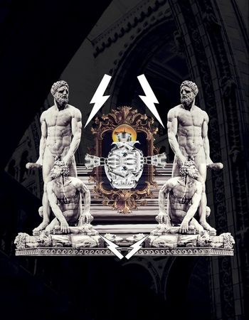 517249-时尚潮流大卫石膏像男装T恤卫衣数码