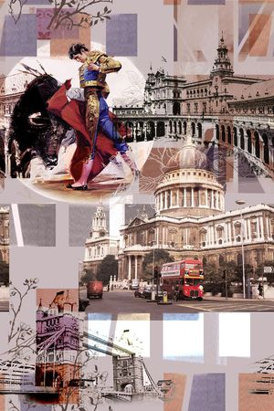 抽象印花华亿平台图片