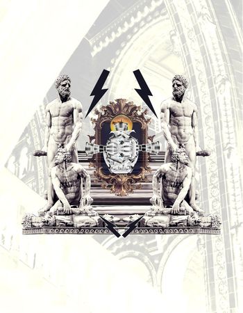 517261-时尚潮流大卫石膏像男装T恤卫衣数码