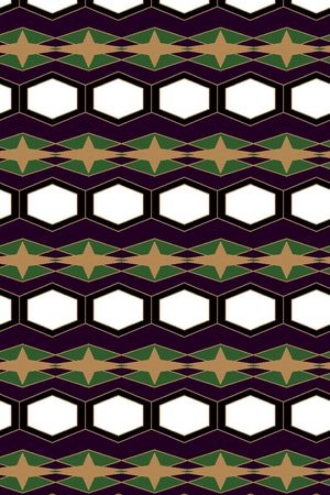 几何印花男装印花华亿平台图片