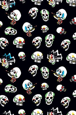 流行时尚彩色印花华亿平台图片