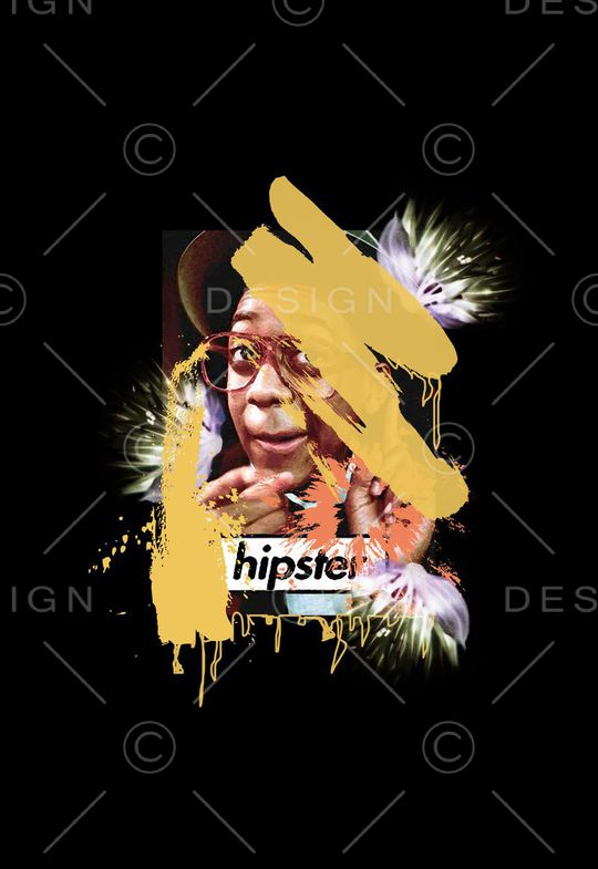 潮流时尚印花华亿平台图片