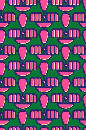 现代时尚印花华亿平台图片