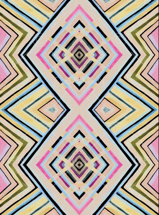 Geometric印花华亿平台图片