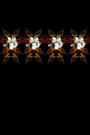 几何印花华亿平台图片