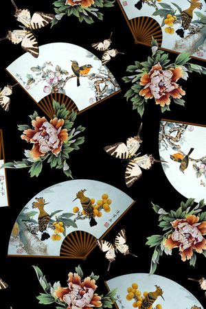 复古 优雅印花华亿平台图片