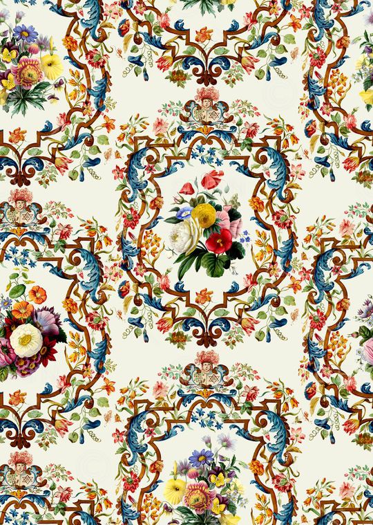 欧式印花华亿平台图片