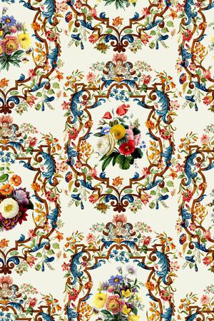 欧式印花华亿平台图片