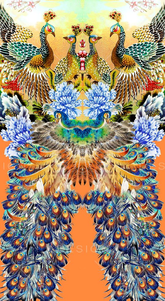 时尚印花华亿平台图片