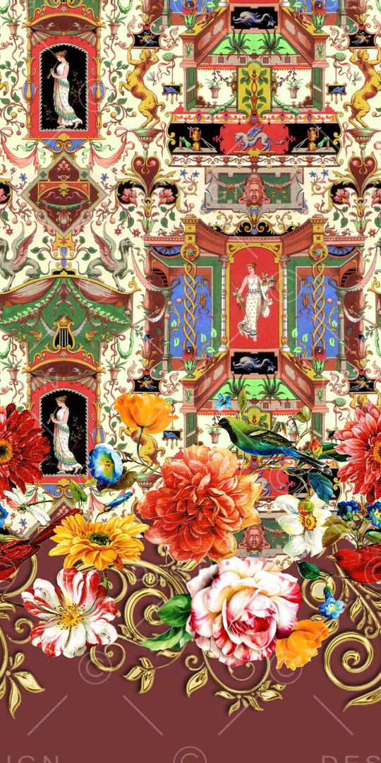 时尚印花华亿平台图片