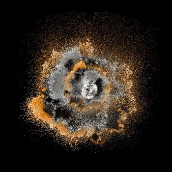 517574-原创大牌爆炸喷溅水墨效果