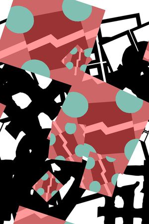 抽象印花华亿平台图片